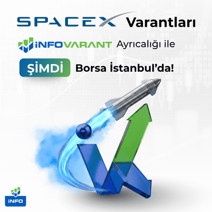 SPACEX varantları Türkiye'de ilk kez Borsa İstanbul'da!